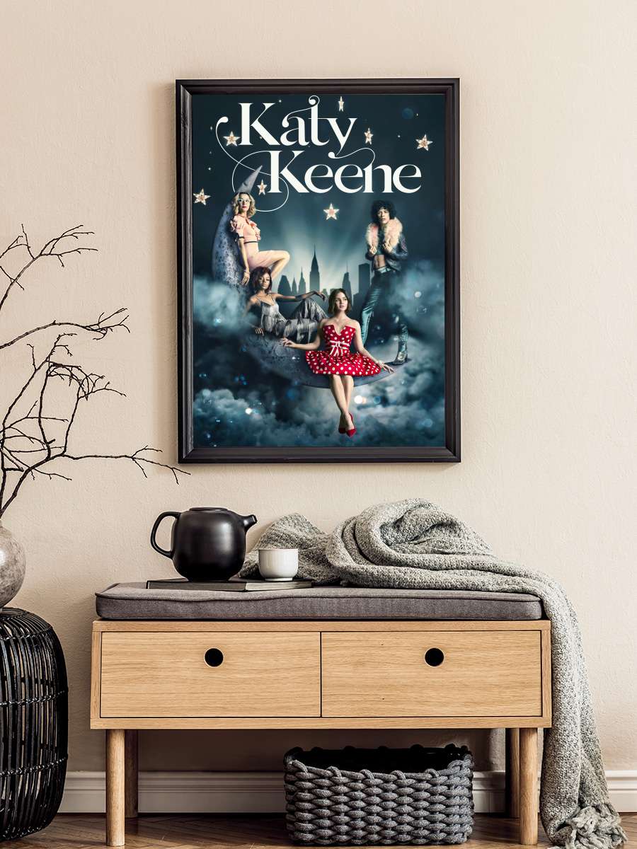 Katy Keene Dizi Tablo Siyah Çerçeveli Dizi Poster Duvar Tablo