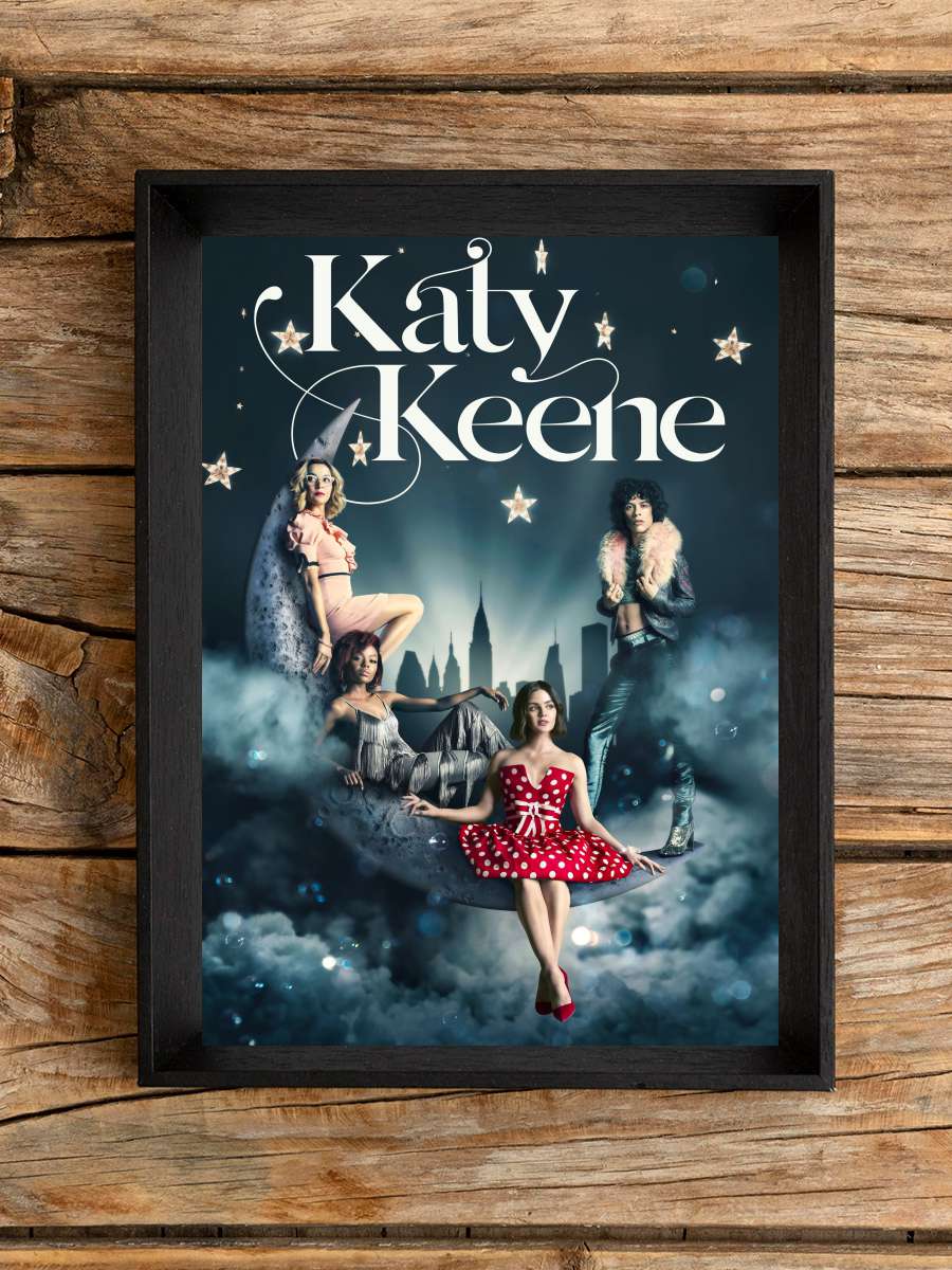 Katy Keene Dizi Tablo Siyah Çerçeveli Dizi Poster Duvar Tablo