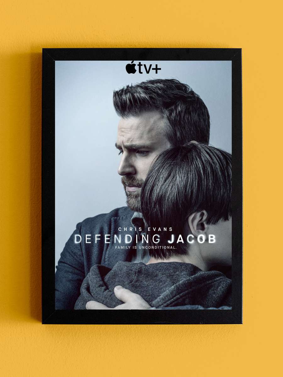 Defending Jacob Dizi Tablo Siyah Çerçeveli Dizi Poster Duvar Tablo