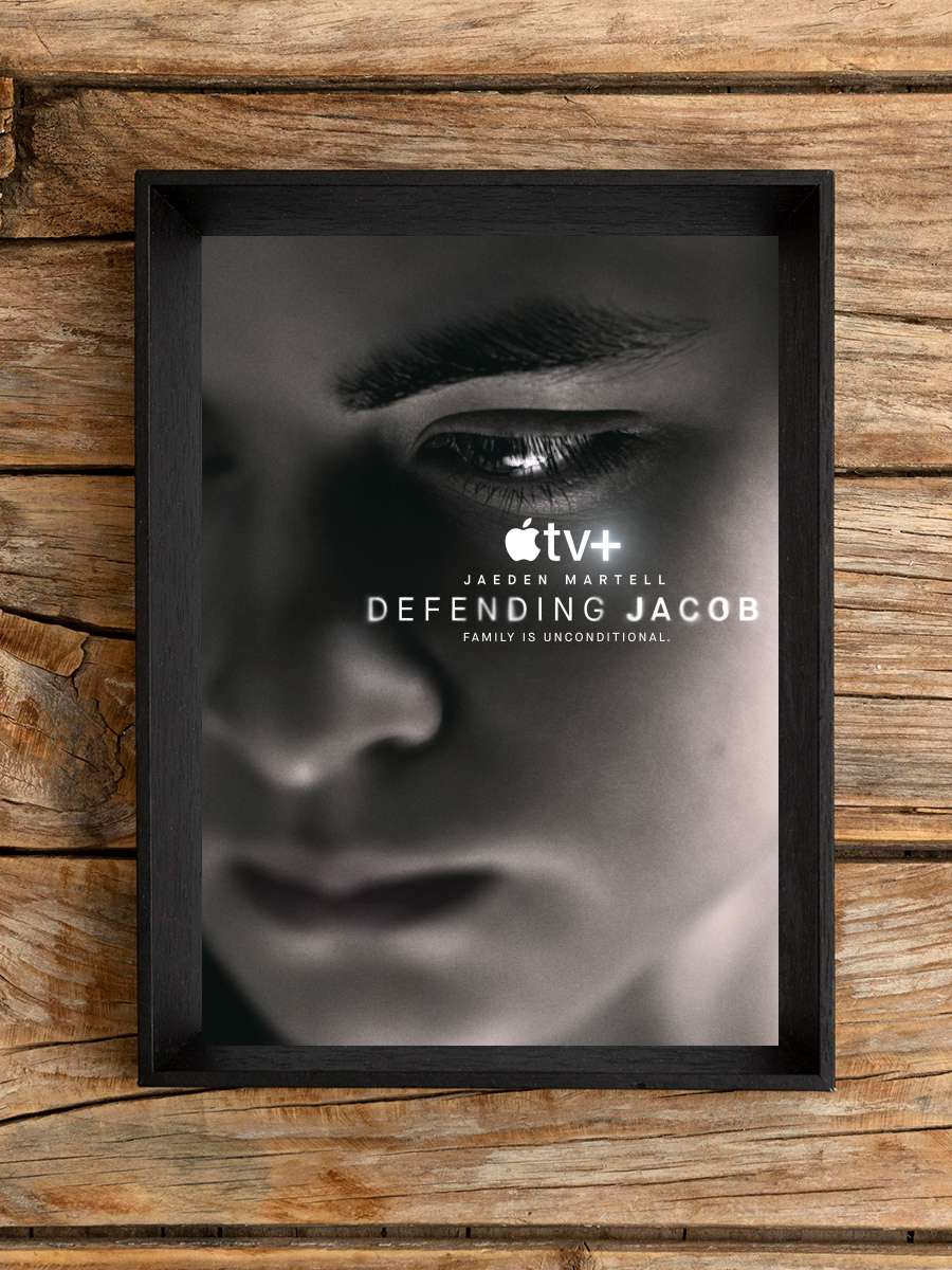 Defending Jacob Dizi Tablo Siyah Çerçeveli Dizi Poster Duvar Tablo