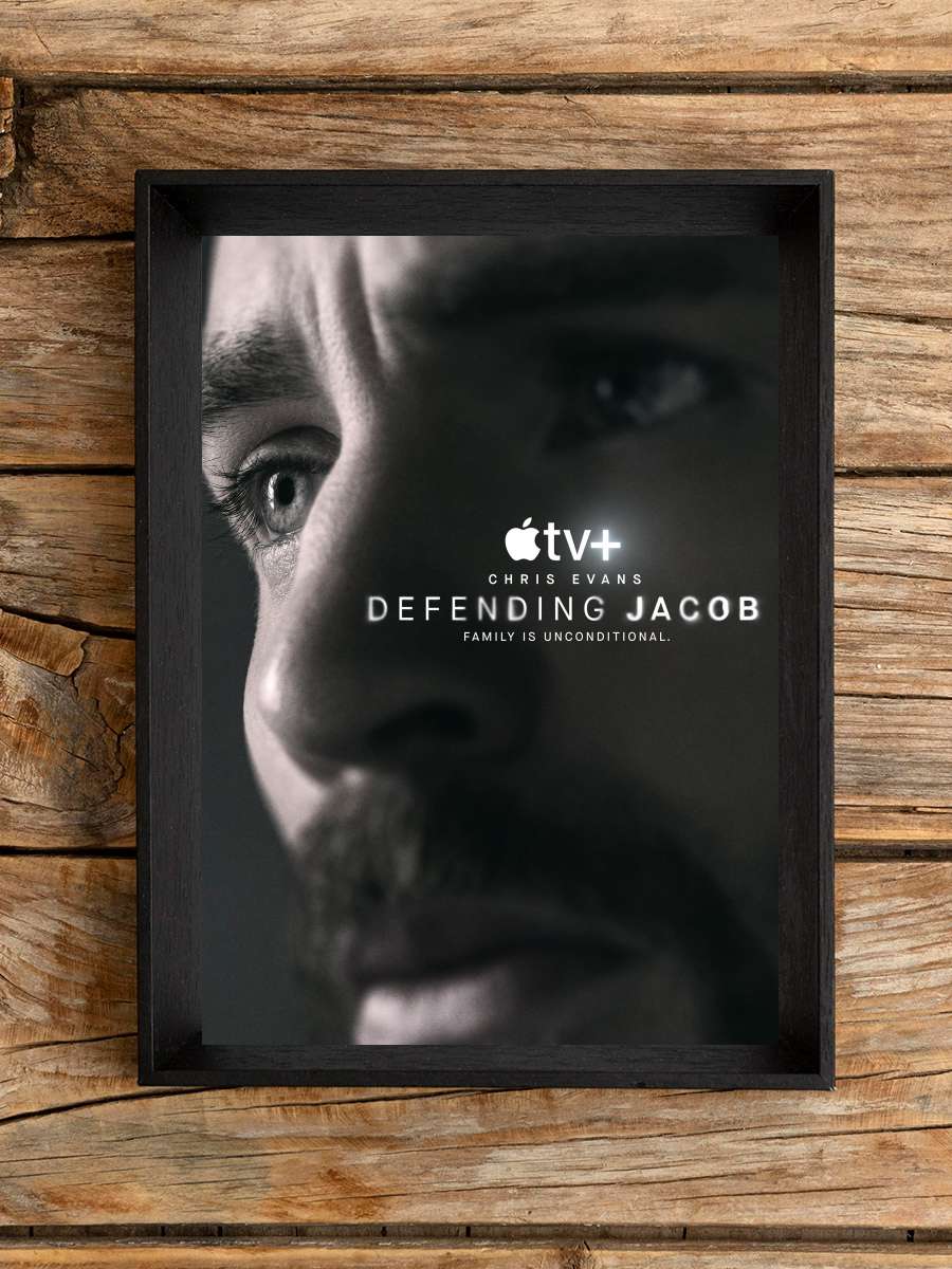 Defending Jacob Dizi Tablo Siyah Çerçeveli Dizi Poster Duvar Tablo