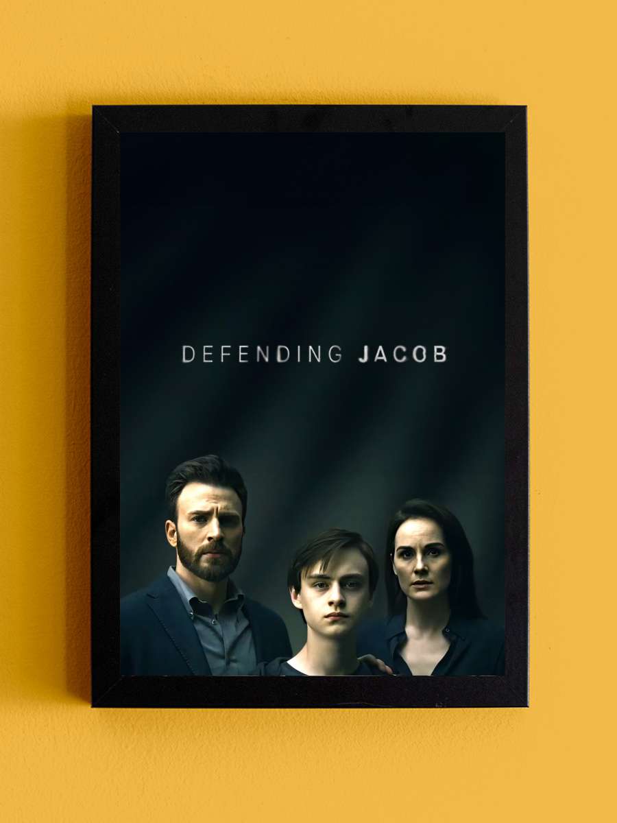 Defending Jacob Dizi Tablo Siyah Çerçeveli Dizi Poster Duvar Tablo