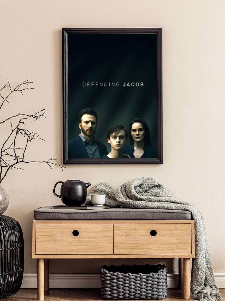 Defending Jacob Dizi Tablo Siyah Çerçeveli Dizi Poster Duvar Tablo