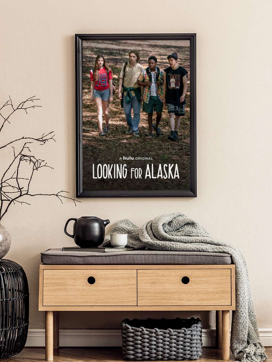 Looking for Alaska Dizi Tablo Siyah Çerçeveli Dizi Poster Duvar Tablo