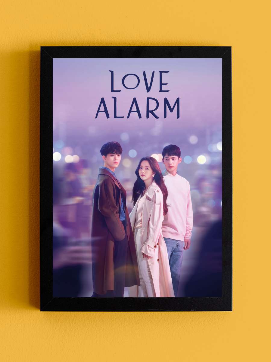 Aşk Alarmı - 좋아하면 울리는 Dizi Tablo Siyah Çerçeveli Dizi Poster Duvar Tablo