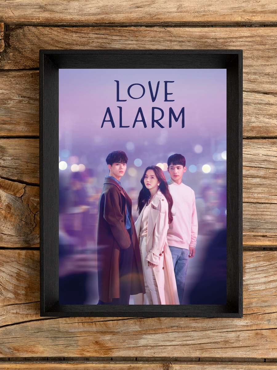 Aşk Alarmı - 좋아하면 울리는 Dizi Tablo Siyah Çerçeveli Dizi Poster Duvar Tablo