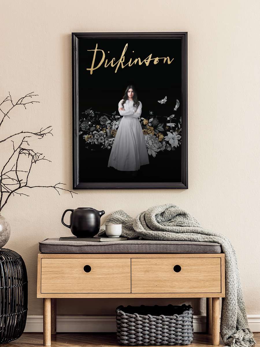 Dickinson Dizi Tablo Siyah Çerçeveli Dizi Poster Duvar Tablo