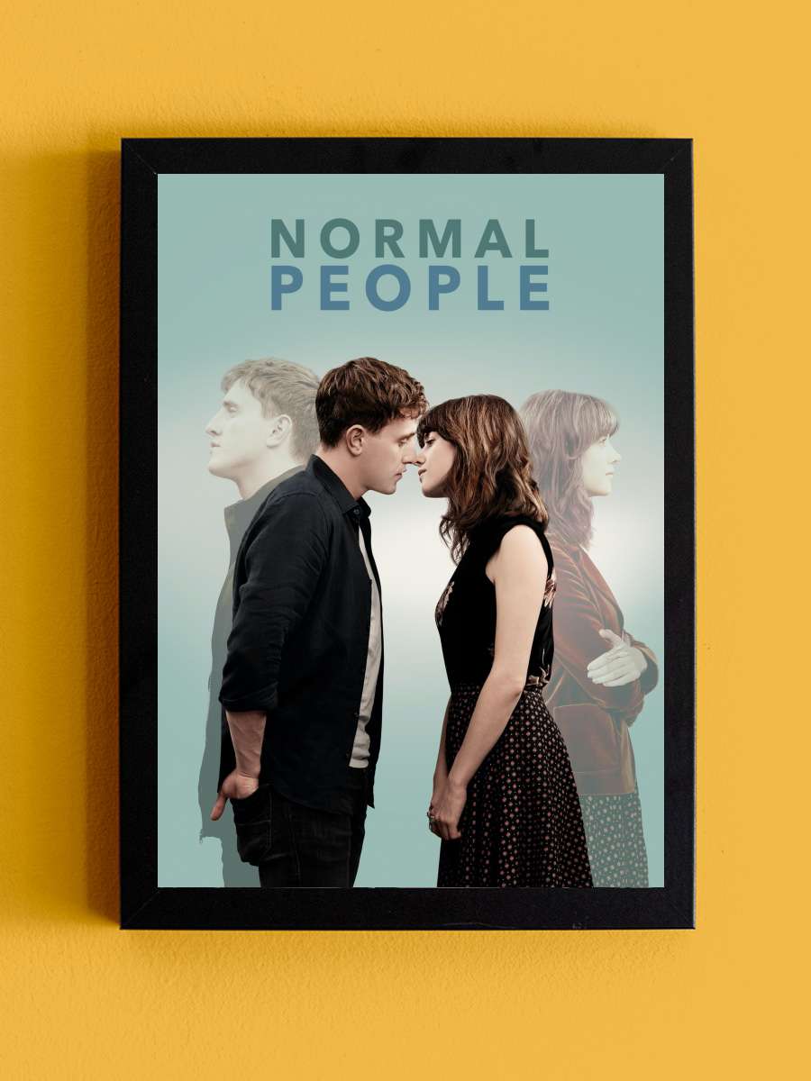 Normal People Dizi Tablo Siyah Çerçeveli Dizi Poster Duvar Tablo