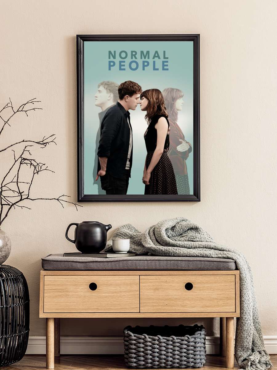 Normal People Dizi Tablo Siyah Çerçeveli Dizi Poster Duvar Tablo