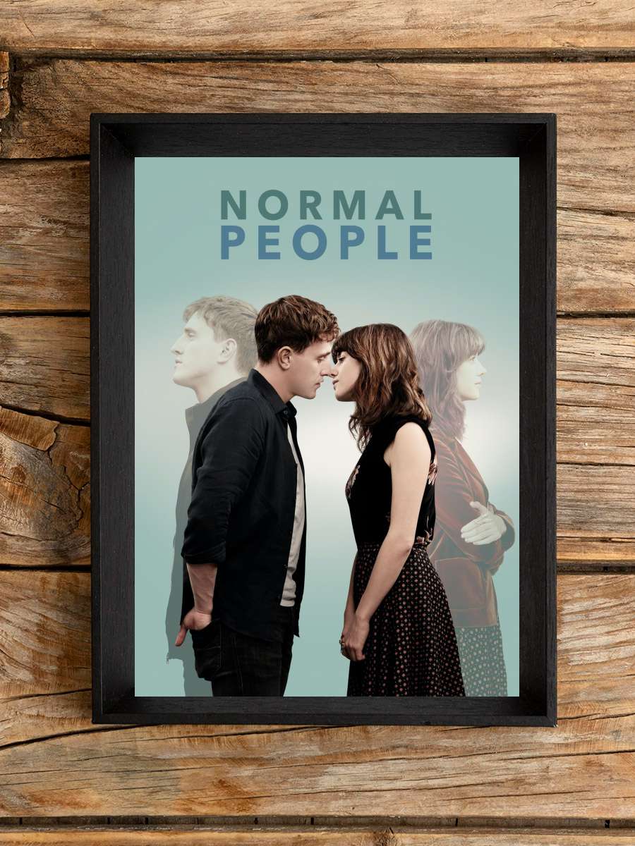 Normal People Dizi Tablo Siyah Çerçeveli Dizi Poster Duvar Tablo