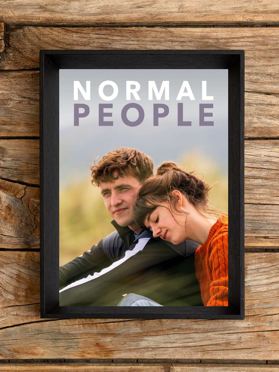 Normal People Dizi Tablo Siyah Çerçeveli Dizi Poster Duvar Tablo