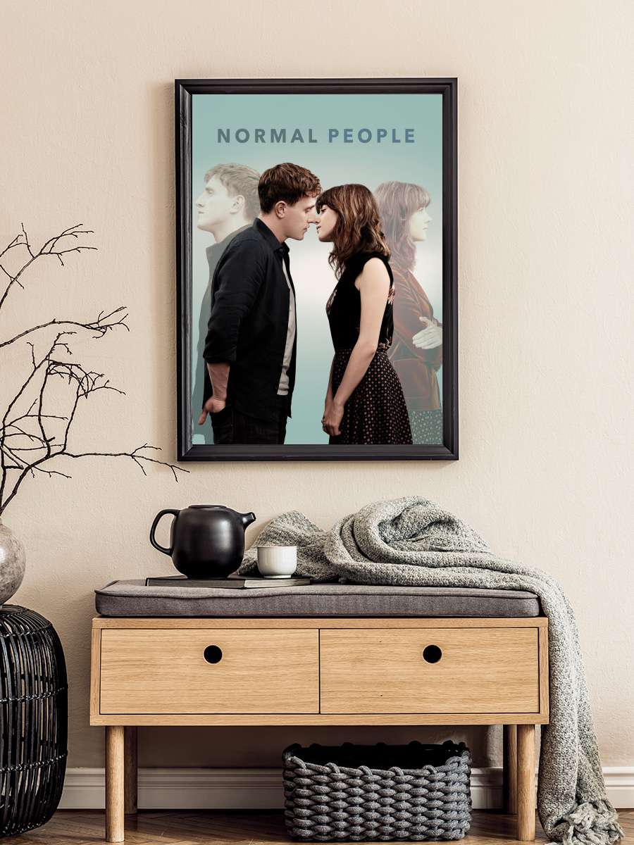 Normal People Dizi Tablo Siyah Çerçeveli Dizi Poster Duvar Tablo