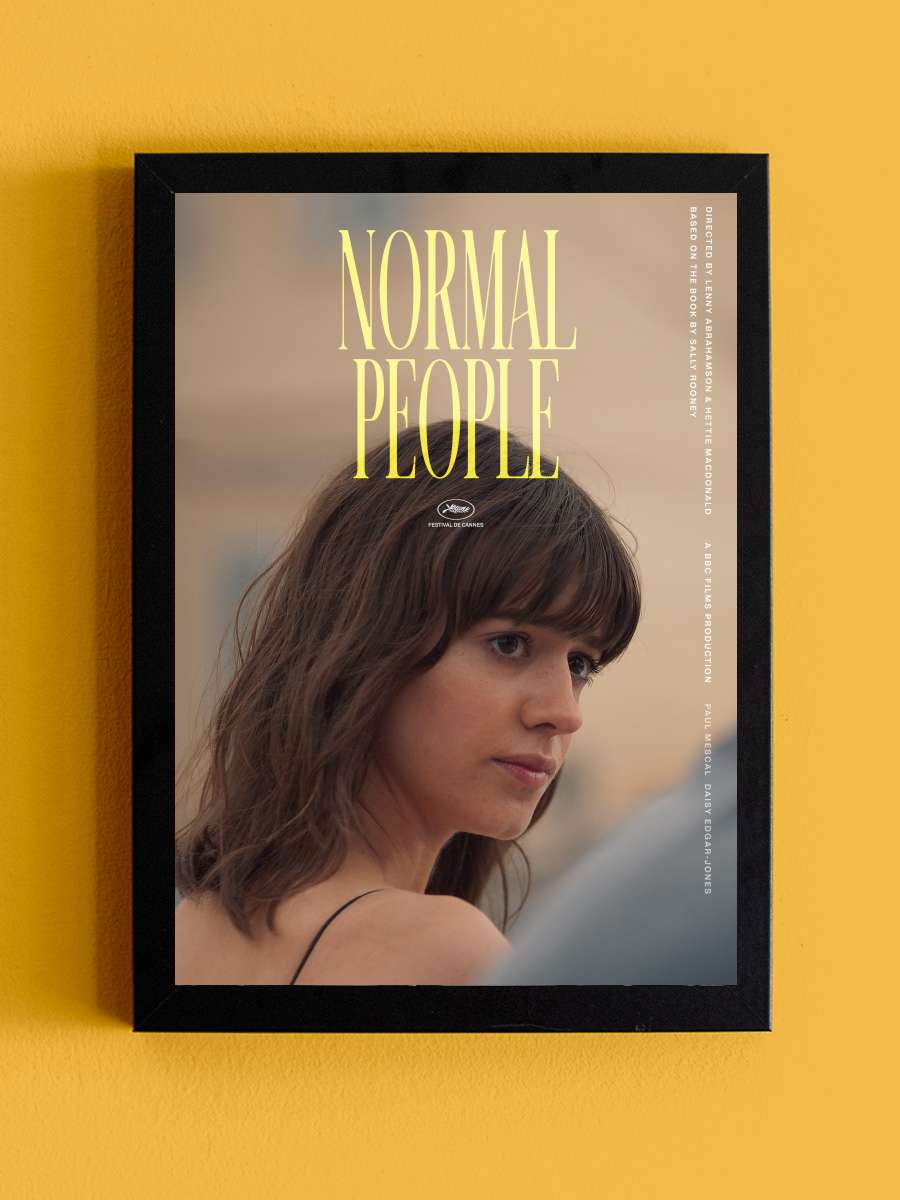 Normal People Dizi Tablo Siyah Çerçeveli Dizi Poster Duvar Tablo