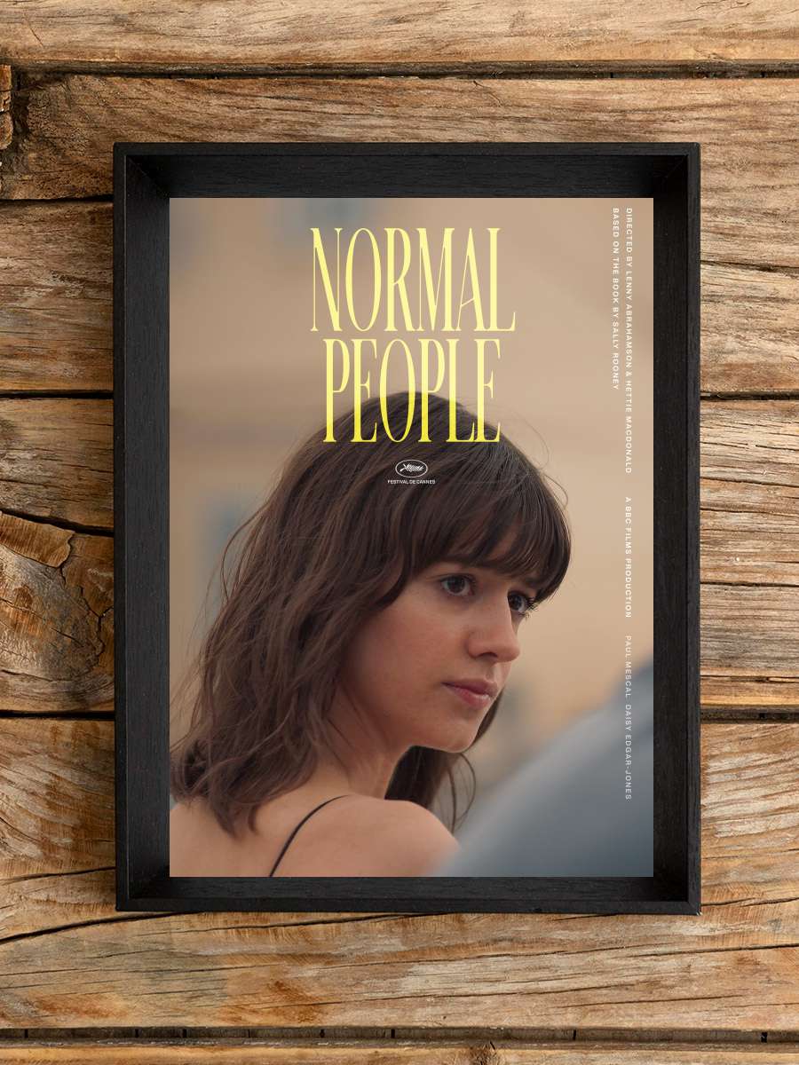 Normal People Dizi Tablo Siyah Çerçeveli Dizi Poster Duvar Tablo