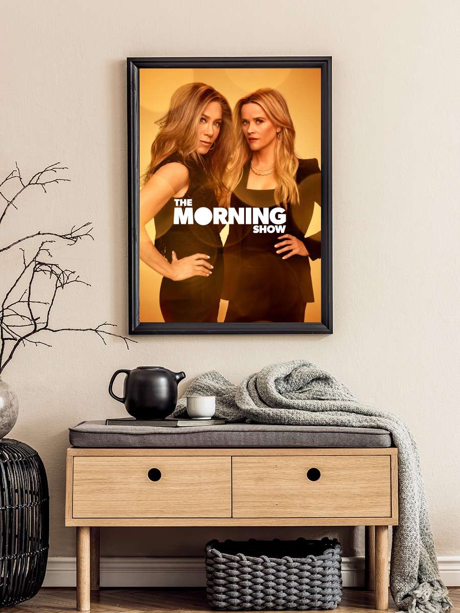 The Morning Show Dizi Tablo Siyah Çerçeveli Dizi Poster Duvar Tablo