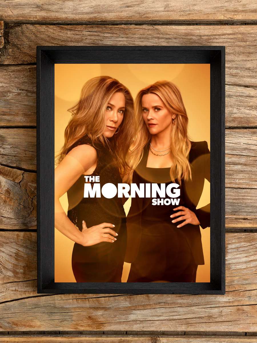 The Morning Show Dizi Tablo Siyah Çerçeveli Dizi Poster Duvar Tablo