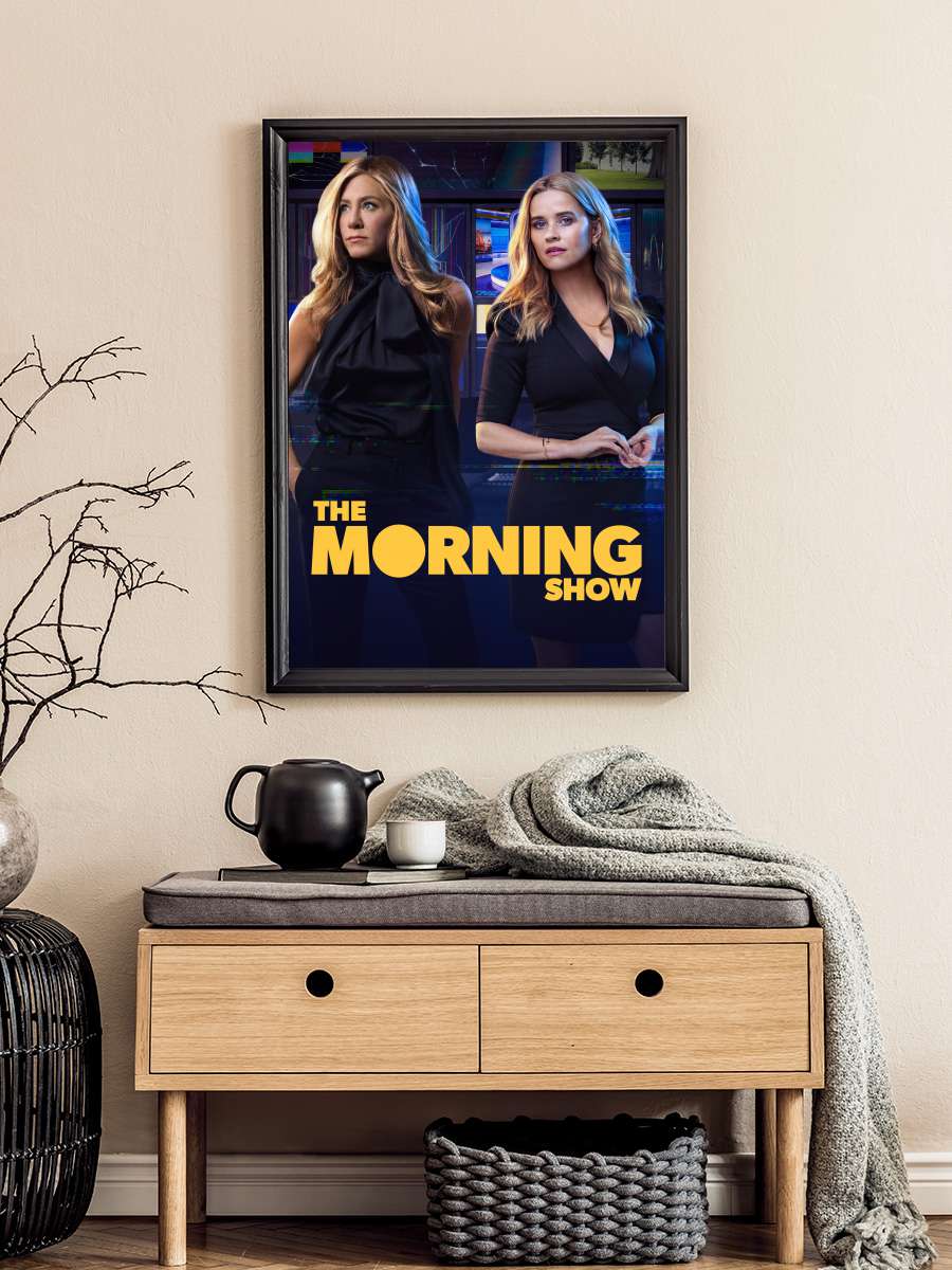 The Morning Show Dizi Tablo Siyah Çerçeveli Dizi Poster Duvar Tablo