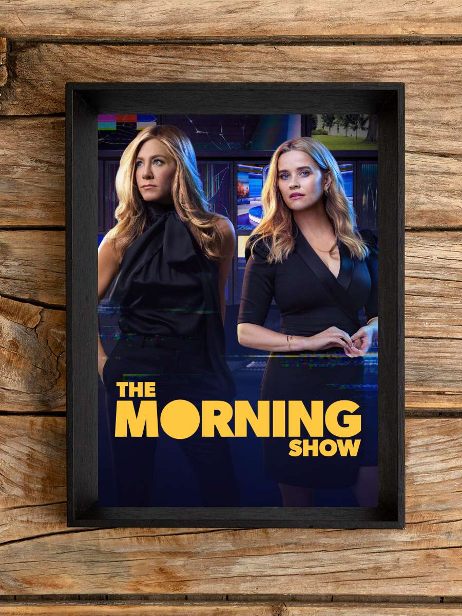 The Morning Show Dizi Tablo Siyah Çerçeveli Dizi Poster Duvar Tablo