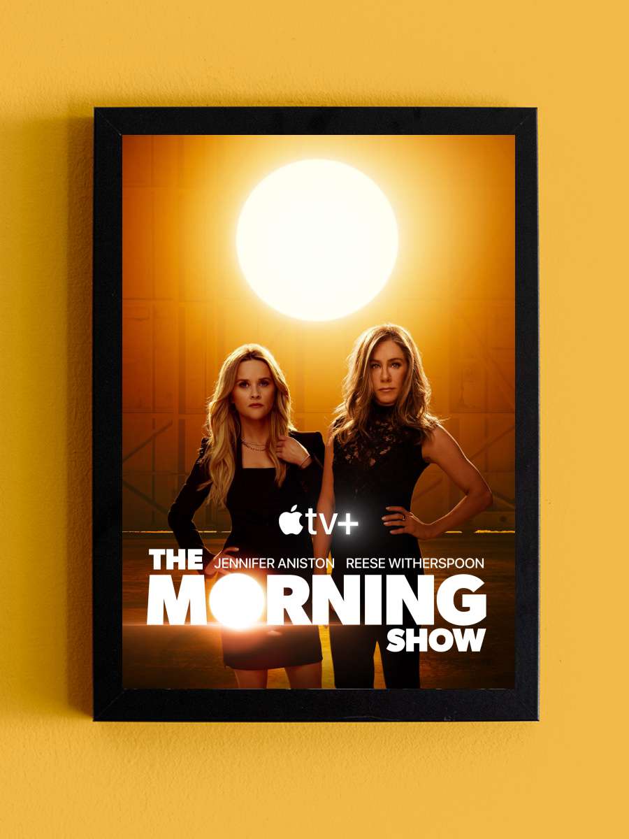 The Morning Show Dizi Tablo Siyah Çerçeveli Dizi Poster Duvar Tablo