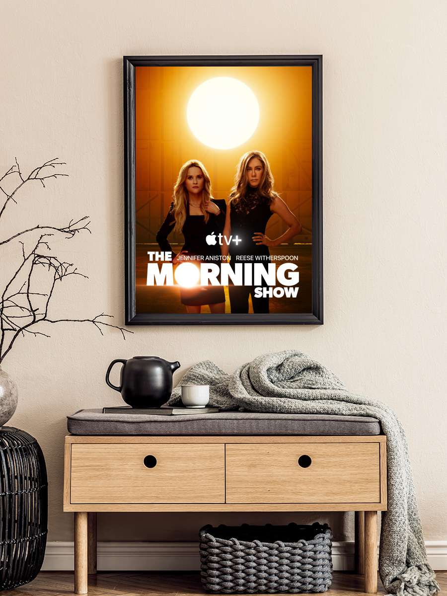 The Morning Show Dizi Tablo Siyah Çerçeveli Dizi Poster Duvar Tablo