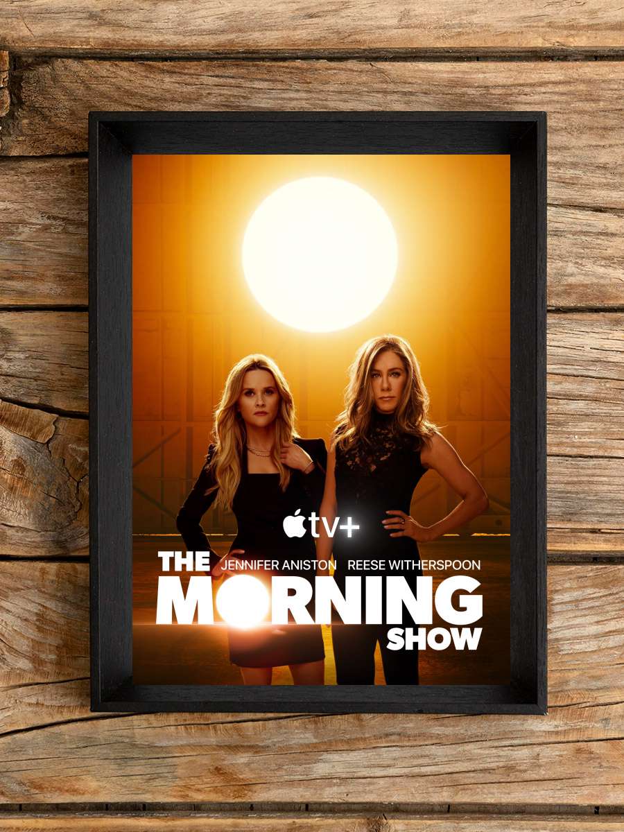 The Morning Show Dizi Tablo Siyah Çerçeveli Dizi Poster Duvar Tablo