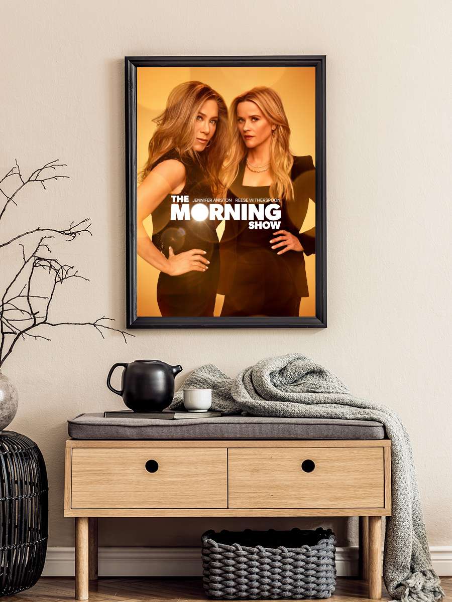 The Morning Show Dizi Tablo Siyah Çerçeveli Dizi Poster Duvar Tablo