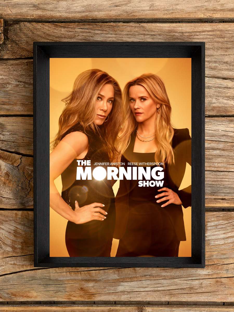 The Morning Show Dizi Tablo Siyah Çerçeveli Dizi Poster Duvar Tablo