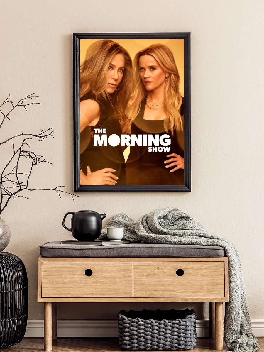 The Morning Show Dizi Tablo Siyah Çerçeveli Dizi Poster Duvar Tablo