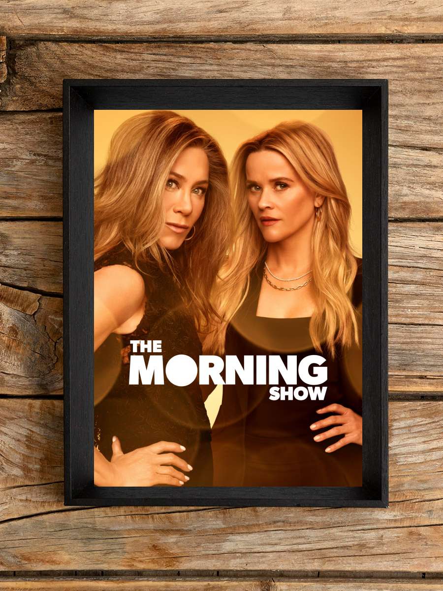 The Morning Show Dizi Tablo Siyah Çerçeveli Dizi Poster Duvar Tablo