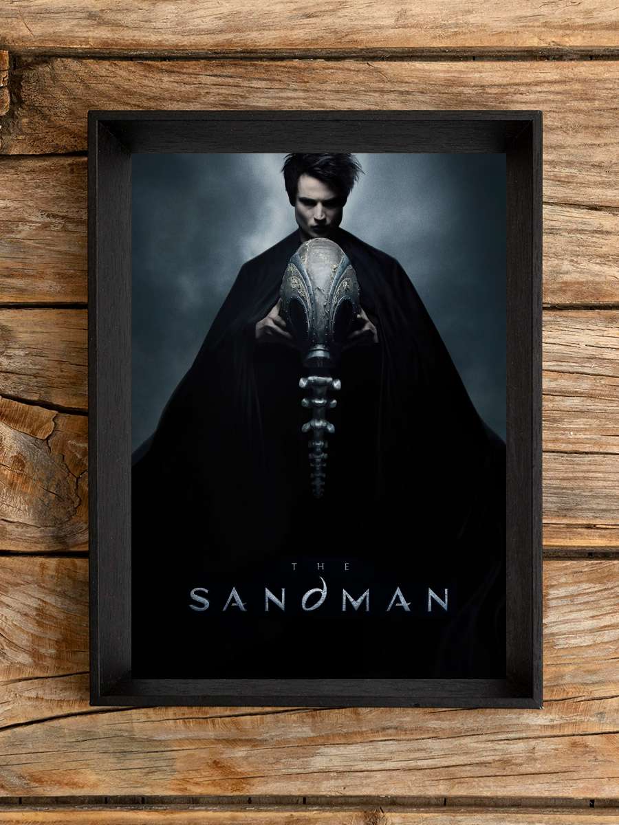 The Sandman Dizi Tablo Siyah Çerçeveli Dizi Poster Duvar Tablo