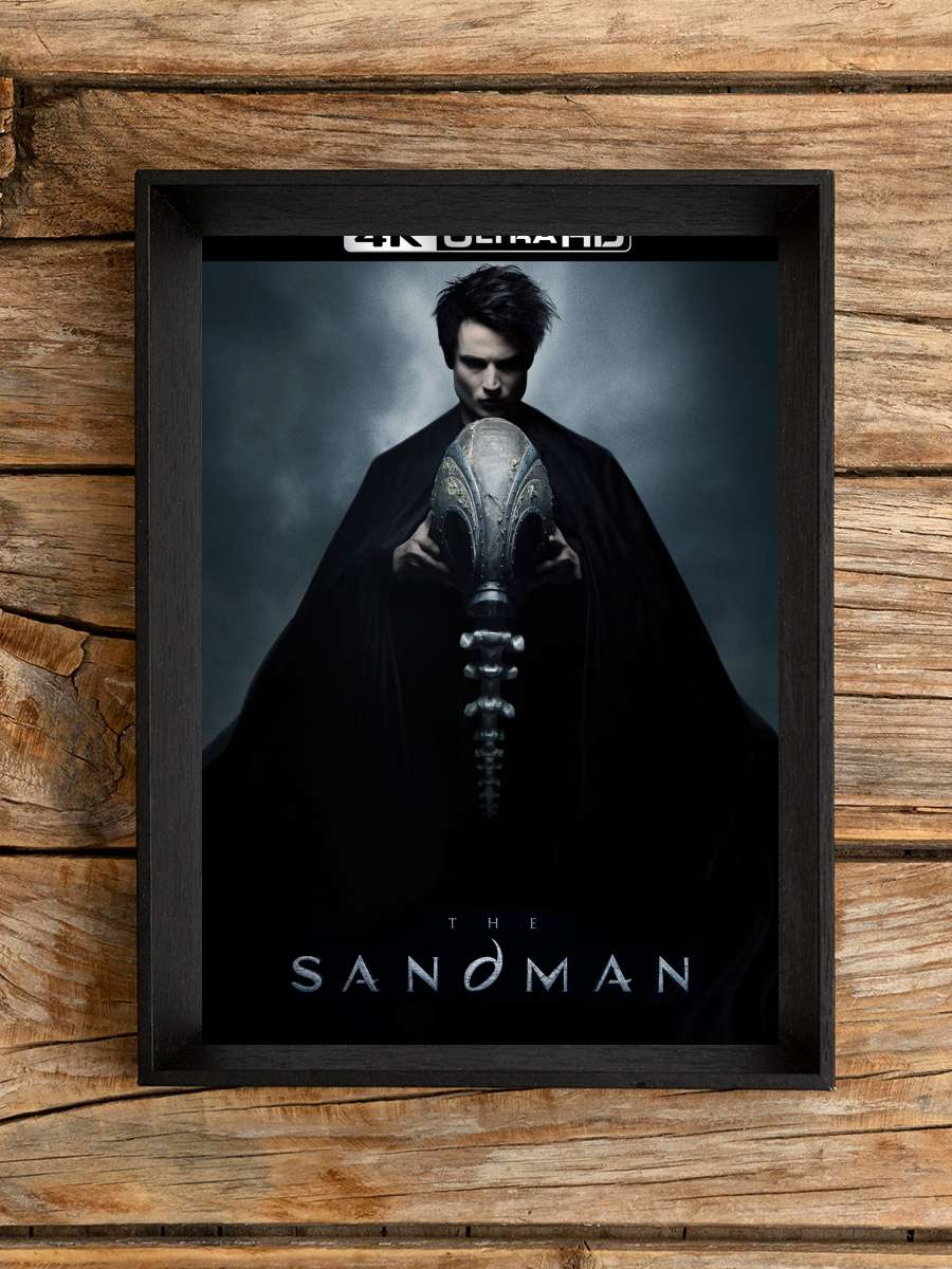 The Sandman Dizi Tablo Siyah Çerçeveli Dizi Poster Duvar Tablo