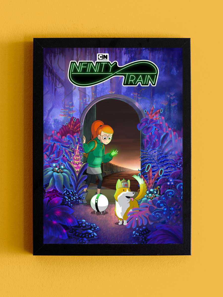 Infinity Train Dizi Tablo Siyah Çerçeveli Dizi Poster Duvar Tablo