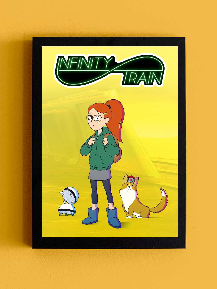 Infinity Train Dizi Tablo Siyah Çerçeveli Dizi Poster Duvar Tablo