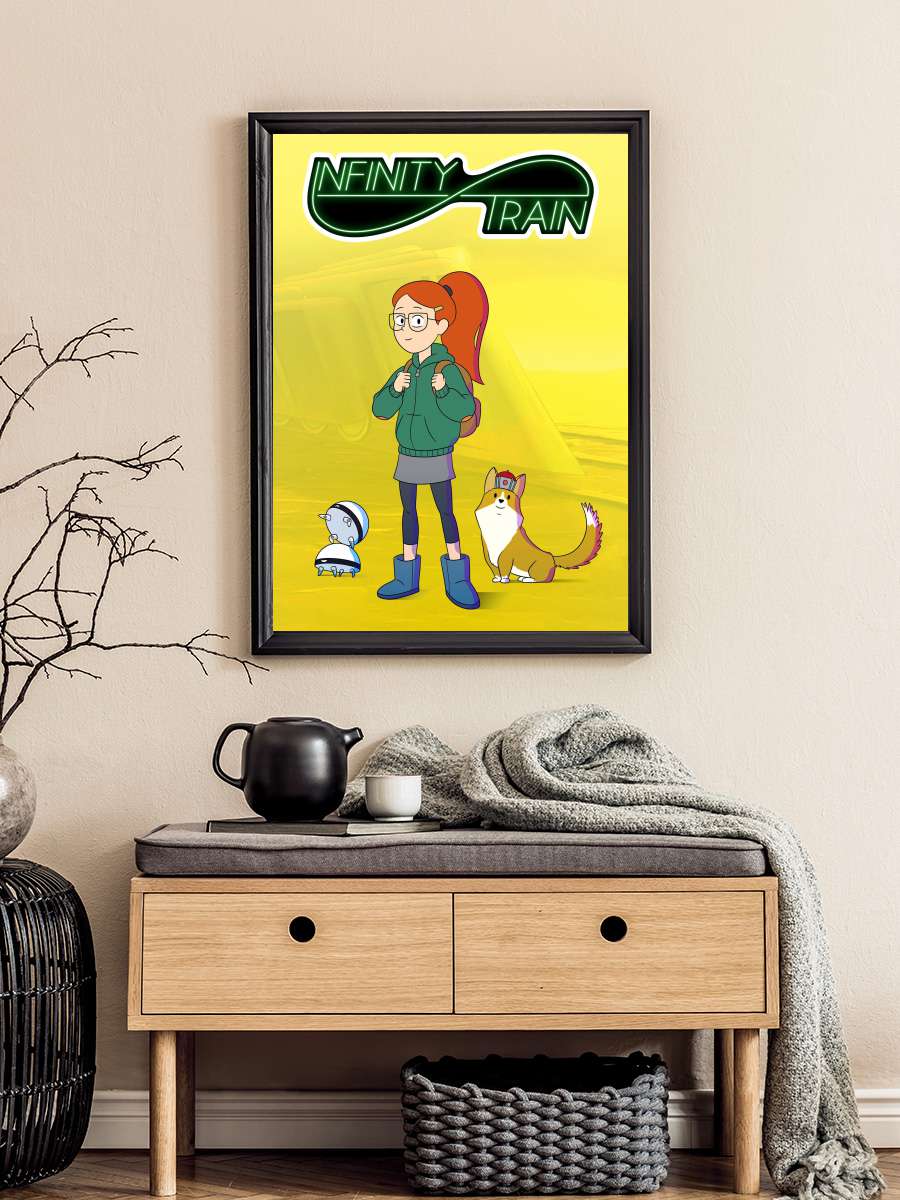 Infinity Train Dizi Tablo Siyah Çerçeveli Dizi Poster Duvar Tablo