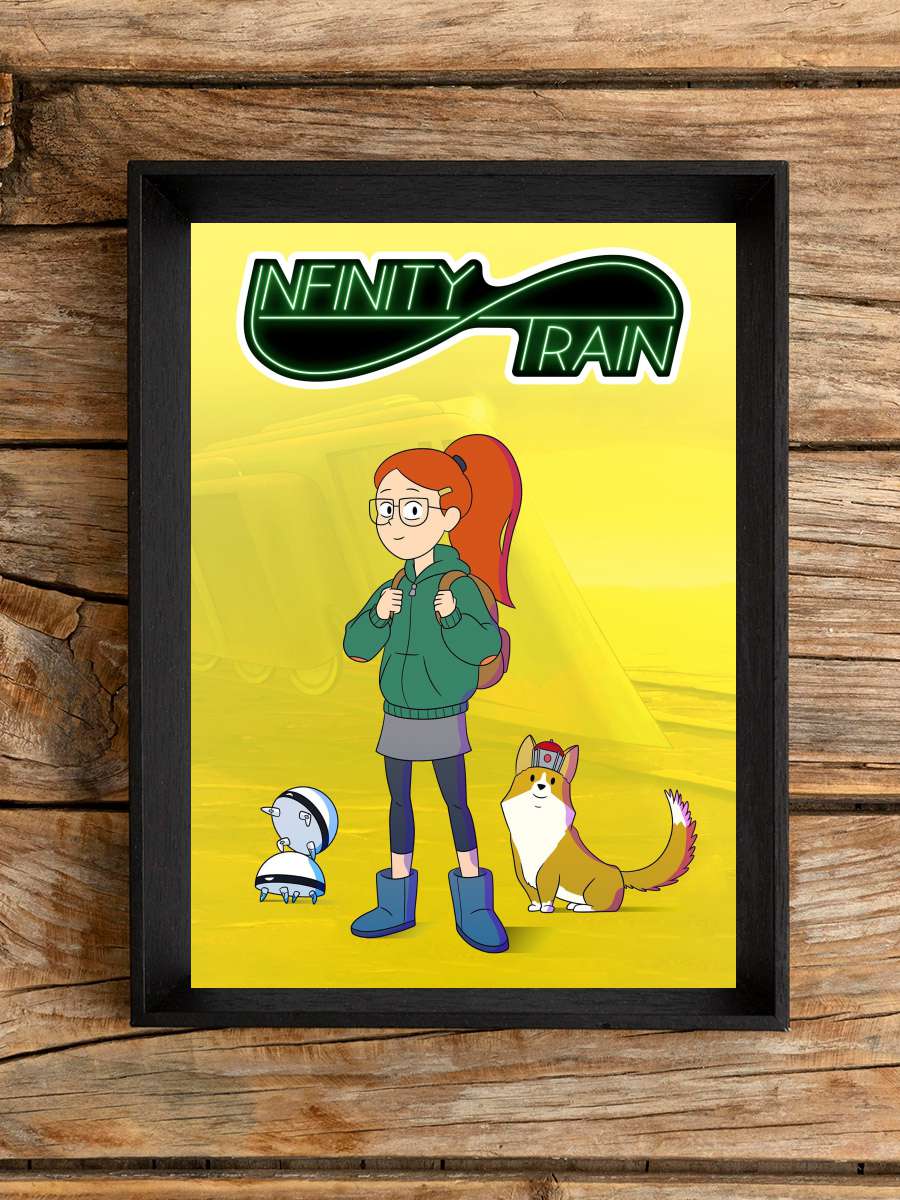 Infinity Train Dizi Tablo Siyah Çerçeveli Dizi Poster Duvar Tablo