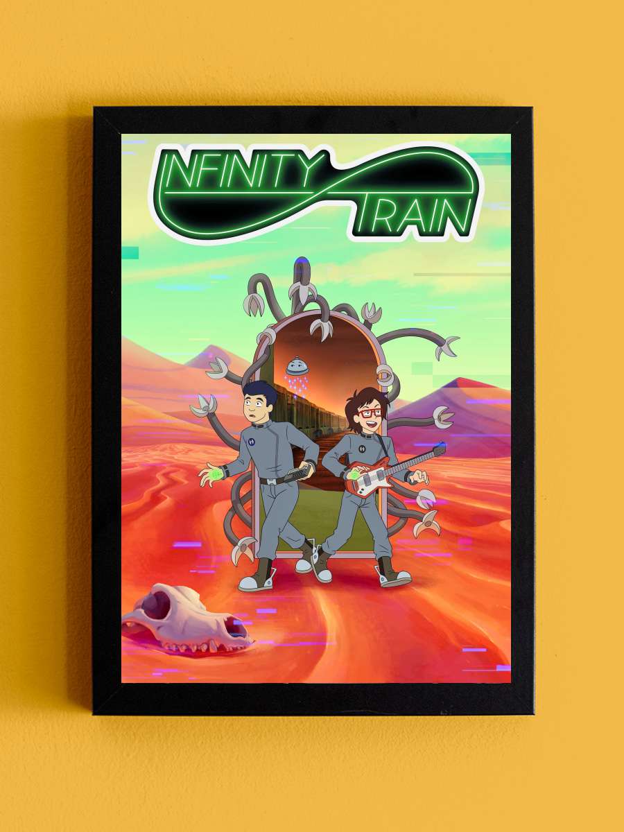 Infinity Train Dizi Tablo Siyah Çerçeveli Dizi Poster Duvar Tablo