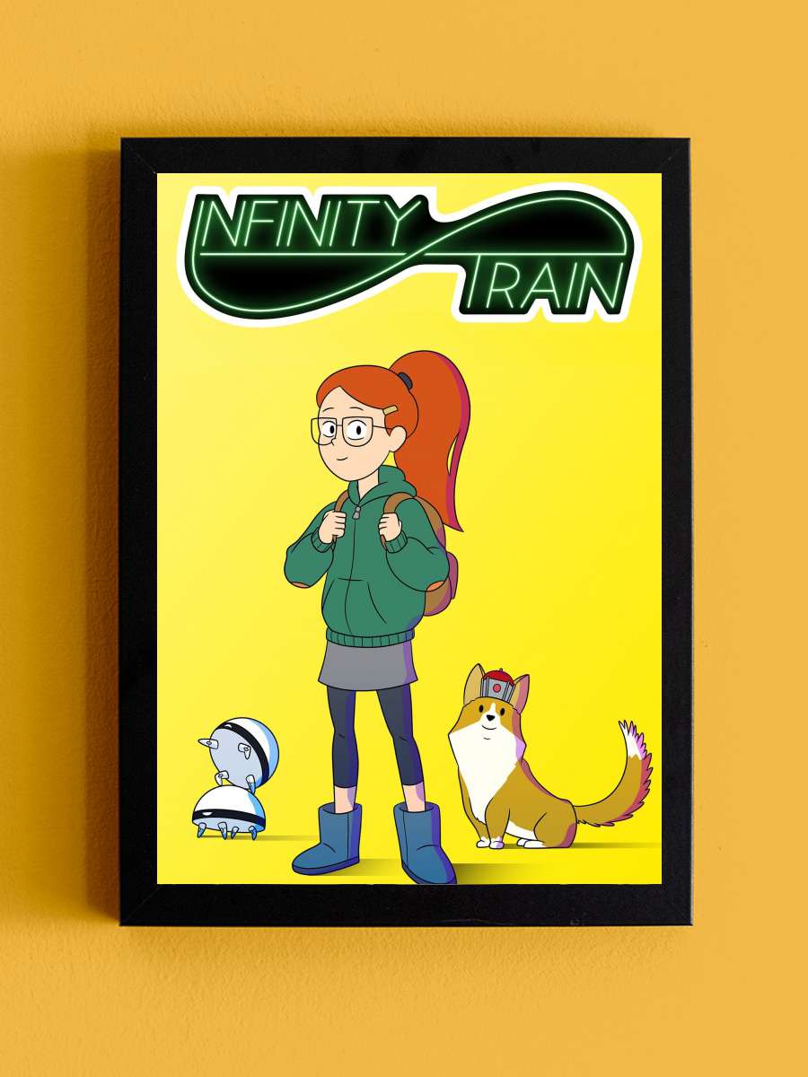 Infinity Train Dizi Tablo Siyah Çerçeveli Dizi Poster Duvar Tablo