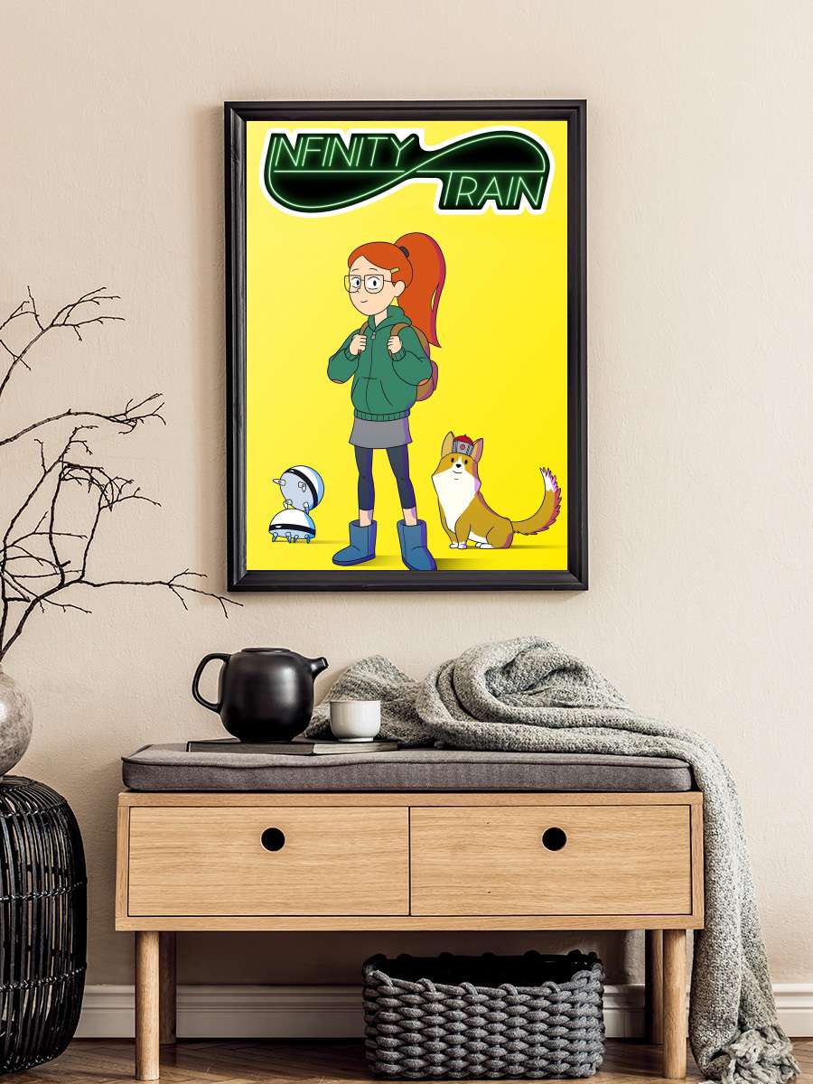 Infinity Train Dizi Tablo Siyah Çerçeveli Dizi Poster Duvar Tablo