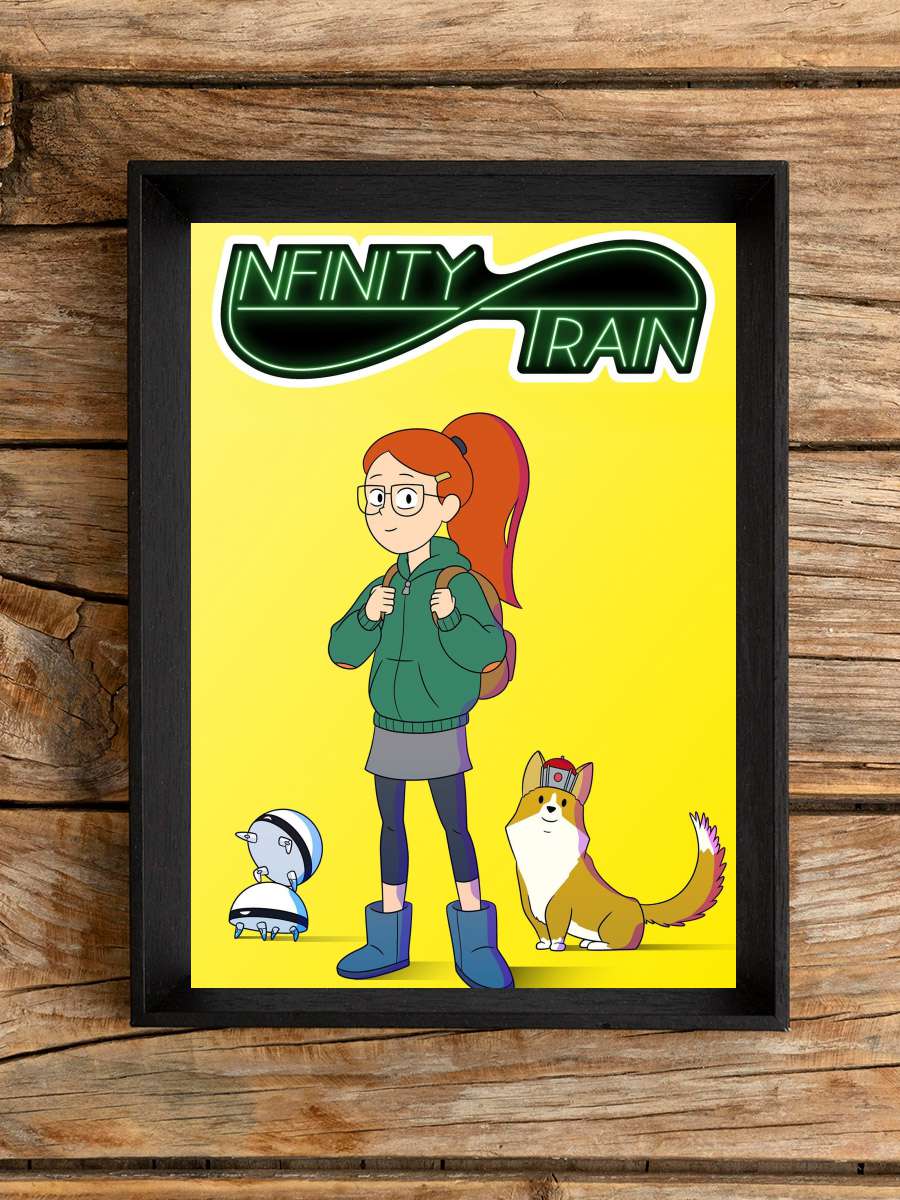 Infinity Train Dizi Tablo Siyah Çerçeveli Dizi Poster Duvar Tablo