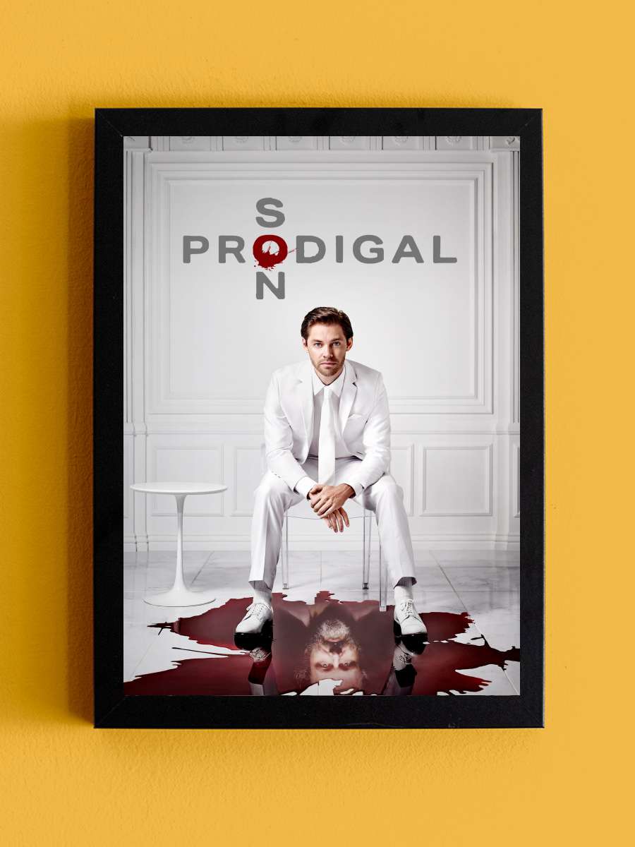 Prodigal Son Dizi Tablo Siyah Çerçeveli Dizi Poster Duvar Tablo