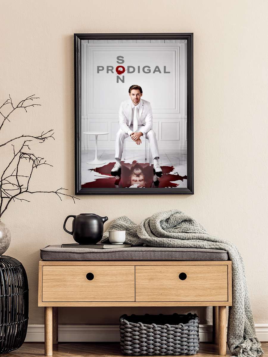 Prodigal Son Dizi Tablo Siyah Çerçeveli Dizi Poster Duvar Tablo