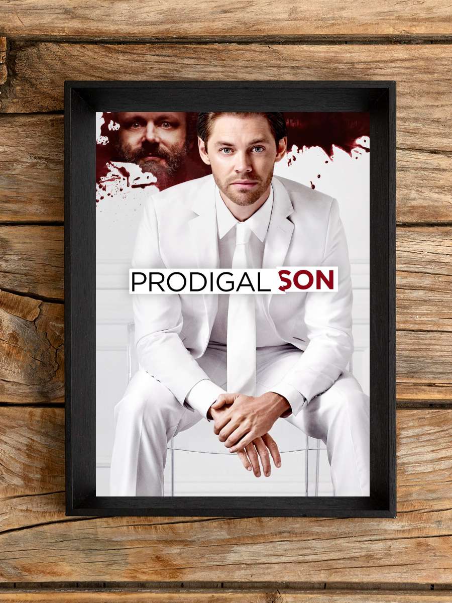 Prodigal Son Dizi Tablo Siyah Çerçeveli Dizi Poster Duvar Tablo