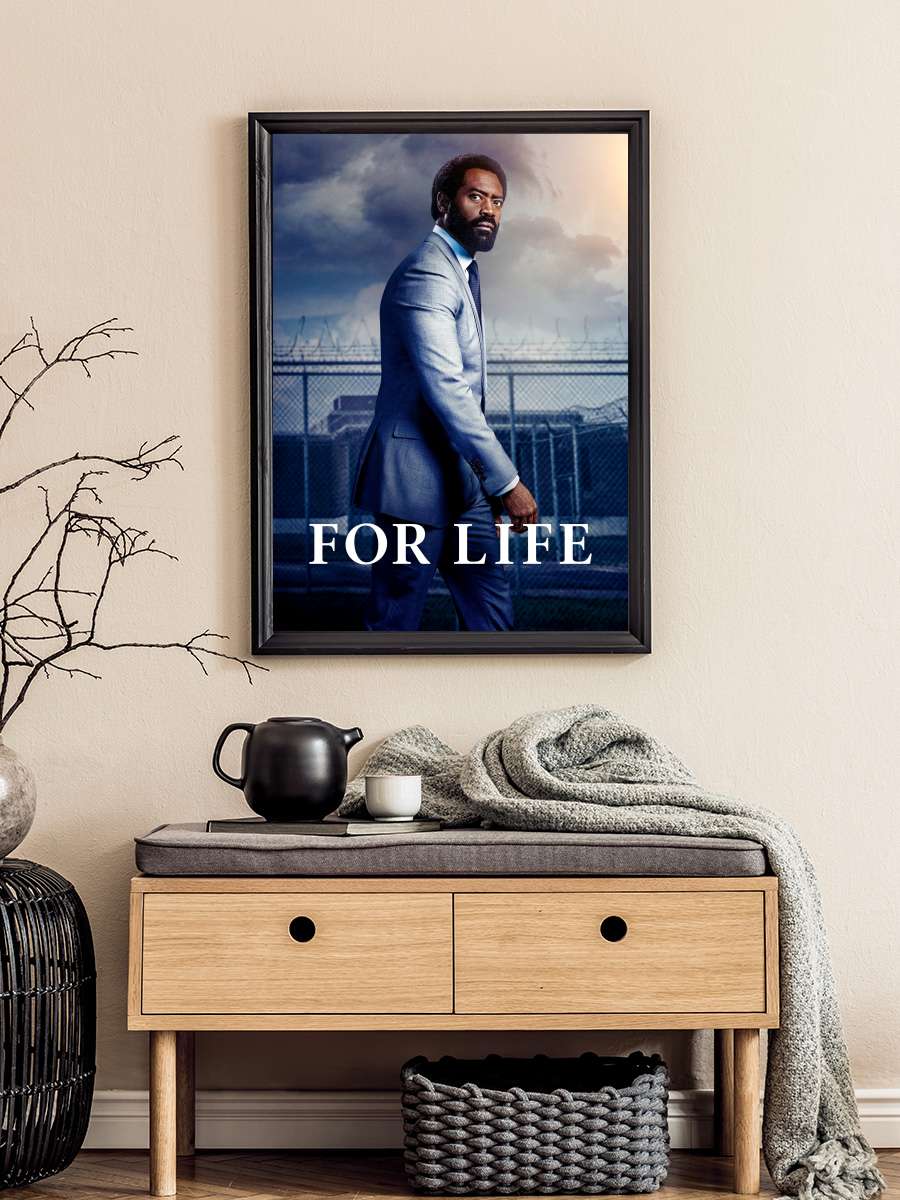 For Life Dizi Tablo Siyah Çerçeveli Dizi Poster Duvar Tablo