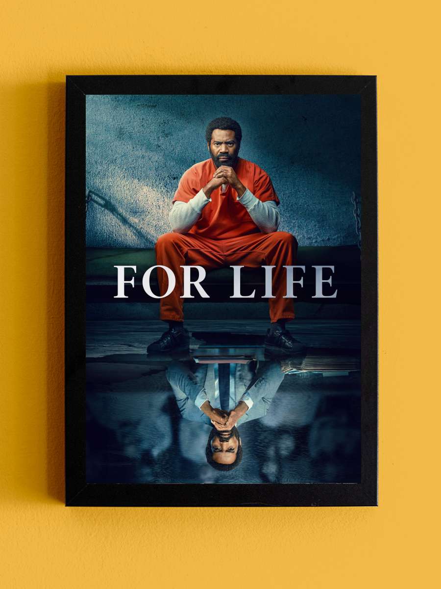 For Life Dizi Tablo Siyah Çerçeveli Dizi Poster Duvar Tablo