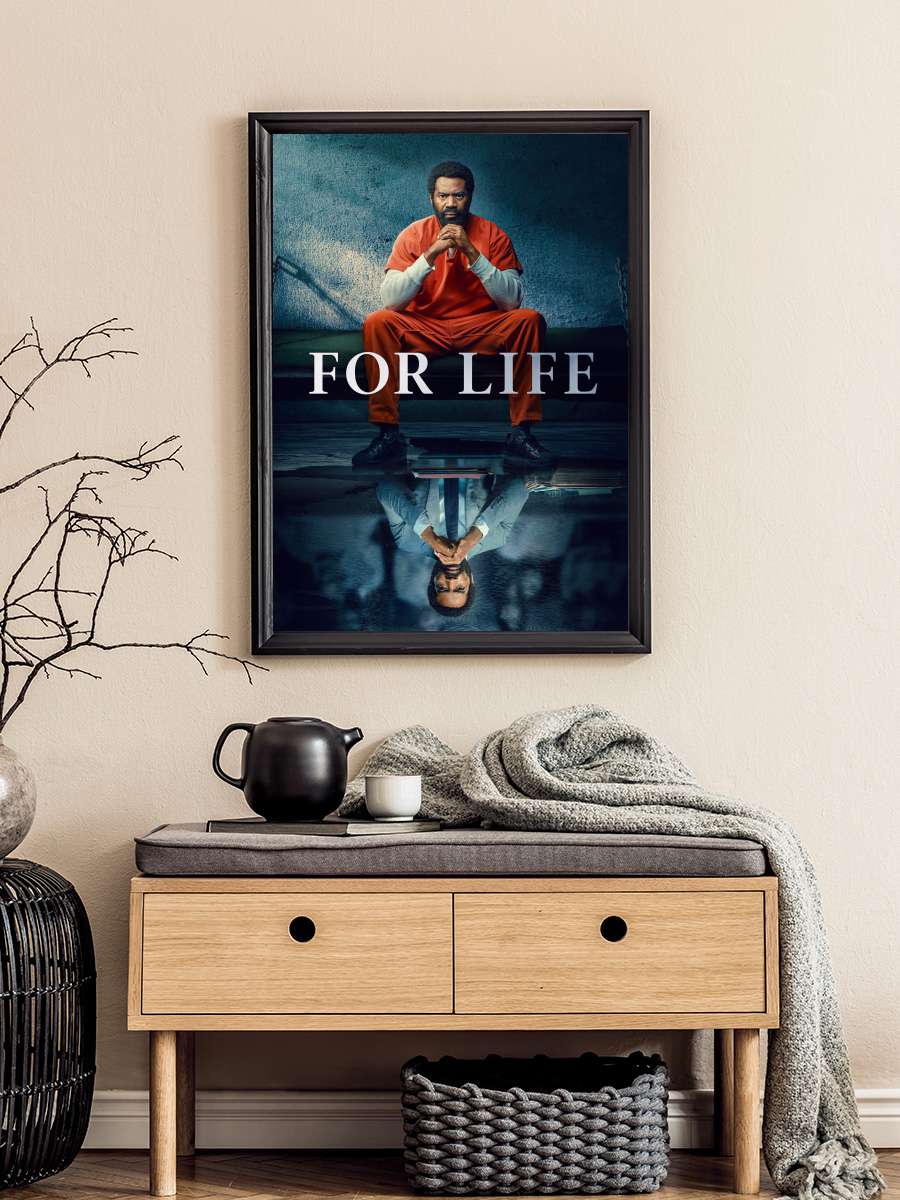 For Life Dizi Tablo Siyah Çerçeveli Dizi Poster Duvar Tablo