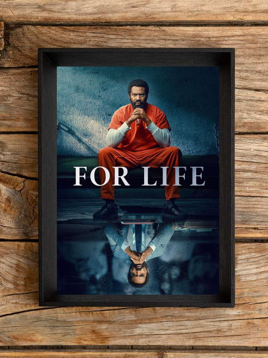 For Life Dizi Tablo Siyah Çerçeveli Dizi Poster Duvar Tablo