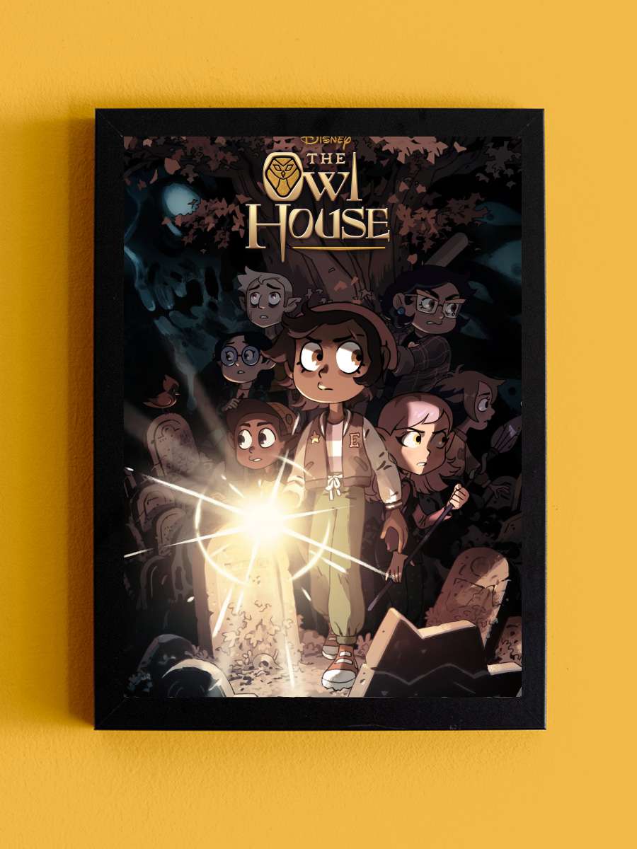 Baykuş Evi - The Owl House Dizi Tablo Siyah Çerçeveli Dizi Poster Duvar Tablo