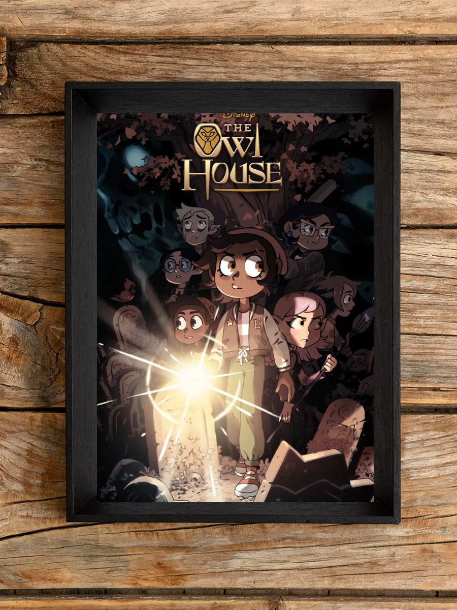 Baykuş Evi - The Owl House Dizi Tablo Siyah Çerçeveli Dizi Poster Duvar Tablo