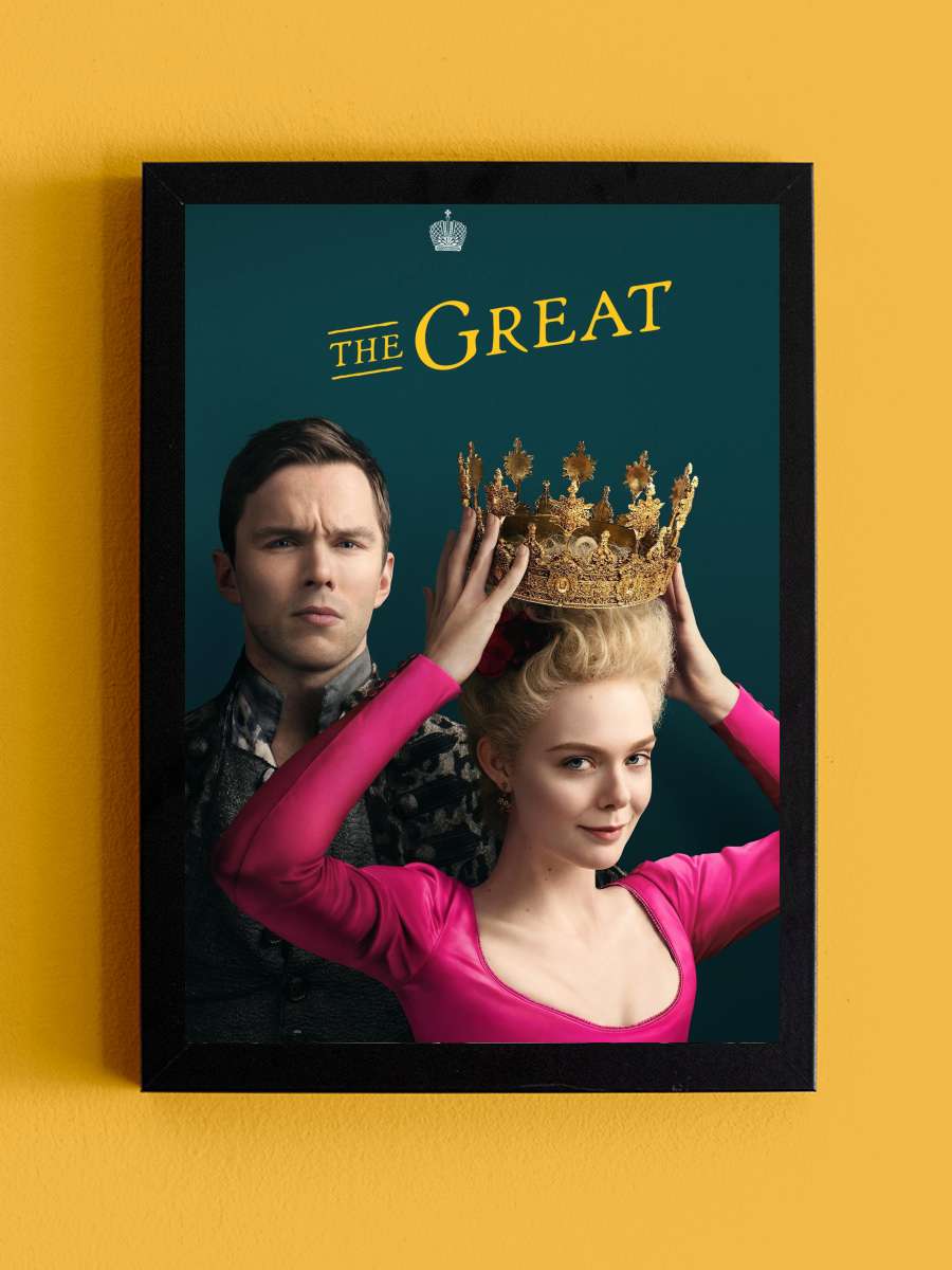 The Great Dizi Tablo Siyah Çerçeveli Dizi Poster Duvar Tablo