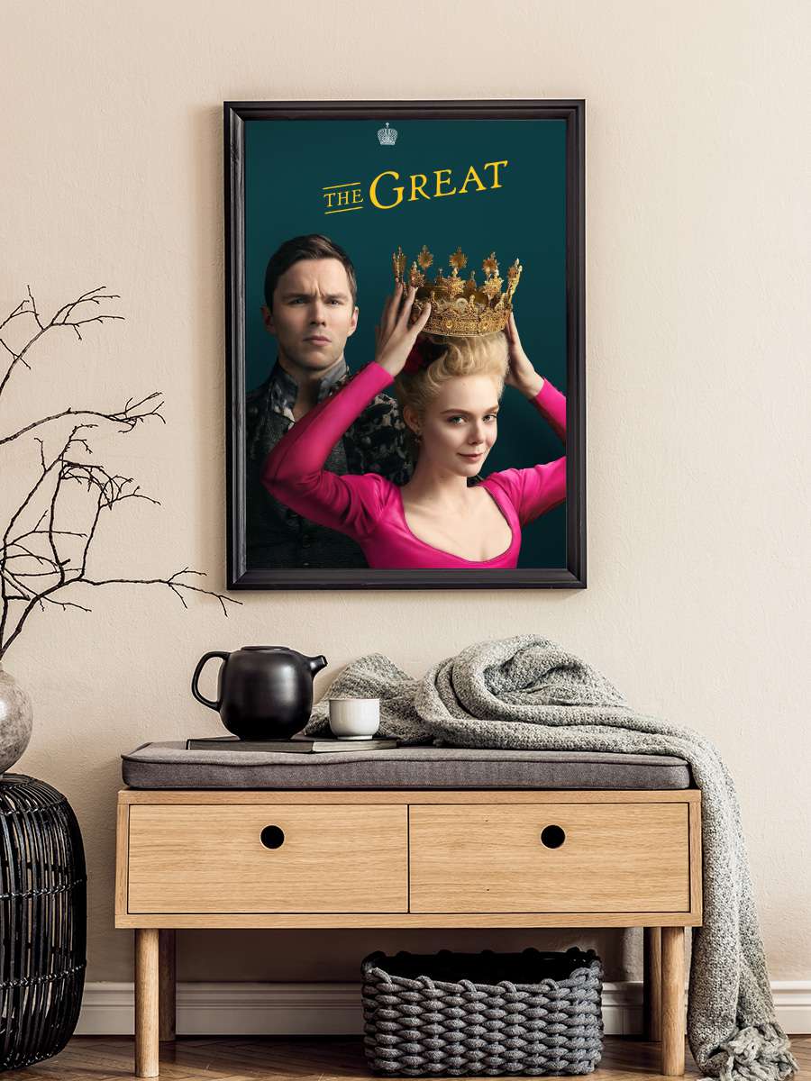 The Great Dizi Tablo Siyah Çerçeveli Dizi Poster Duvar Tablo